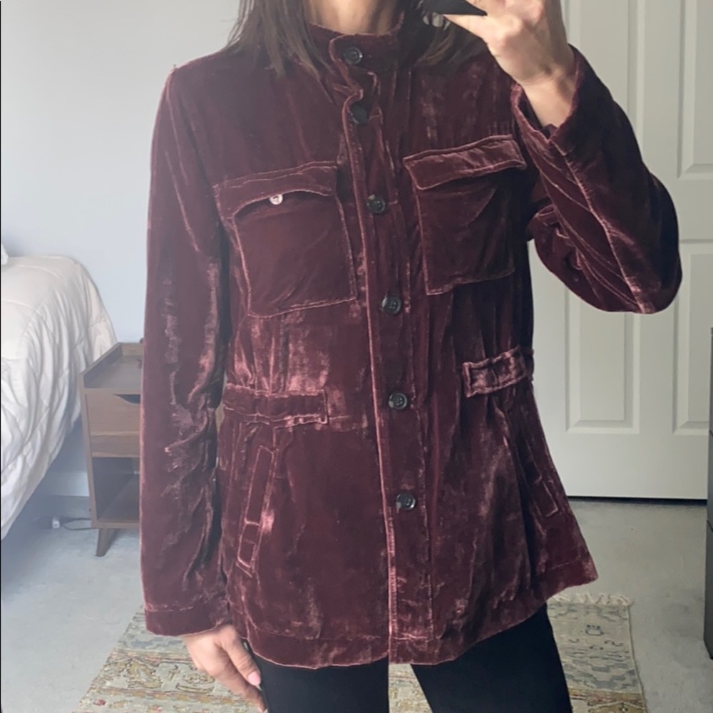 Brand new velvet jacket from LOFT